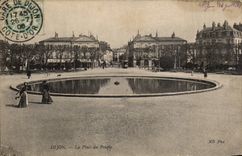 CPA Dijon der Ort der Leute