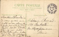 CPA Phantasie-Blumen-Lilie des Tales