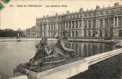 CPA Palate of Versailles water floors