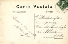 CPA Palate of Versailles water floors