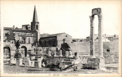 CPA ancient Arles Theater