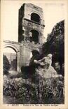 CPA Arles Niobee and the tower of the ancient theater