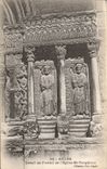 Arles CPA Detail of the gate of the church St Trophime