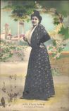 CPA Arles Arlesienne Folklore Costume Souvenir of Provence
