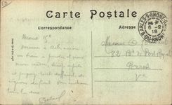 Arles CPA Arlesienne in Alyscamps Folklore Costume