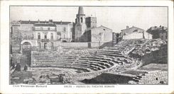 Arles CPA Ruins of the Roman theater
