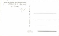 Arromanches CPA Port Winston