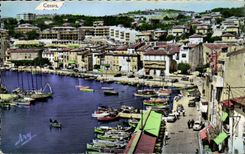 Cassis sur Mer CPA the port