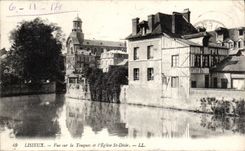Lisieux CPA das auf die Trommeln gesehen werden und die Kirche Str wunschen