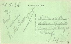 Lisieux CPA eine Ecke mit dem Mondschein