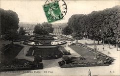 Lisieux CPA der allgemeine Garten