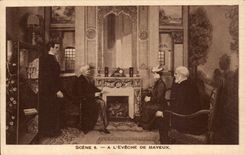 Lisieux CPA mit dem eveche von Bayeux