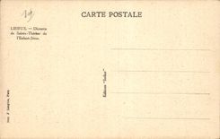 Lisieux CPA mit dem eveche von Bayeux