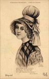 Lisieux CPA Ancienne Normandie bedeckt Folklore mit einer Kappe