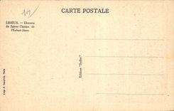 Lisieux CPA Diorama von Sainte Therese der Kind Jesus-Religion vor Papae Leon XIII