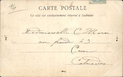 Lisieux CPA Fervaques Eingang des Schloss Kopfes der Brucke von 16