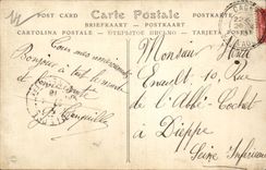 Lisieux CPA Haus vom 16 bekannt als eins der Salamander-Strasse zu den Saubohnen