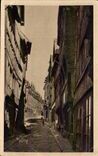 Lisieux CPA alte Hauser der Strasse zu den Saubohnen