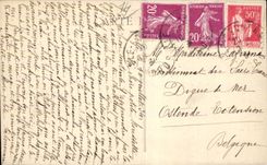 Lisieux CPA Trommeln vom Gesichtspunkt