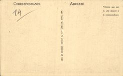 Lisieux CPA Strasse mit dem Behalter