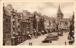 Lisieux CPA das der Platz Victor- Hugobezirk vollig im Juni 1944 zerstorte