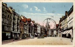 Lisieux CPA the place Victor Hugo