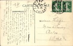 Lisieux CPA Vieilles houses Places Victor Hugo