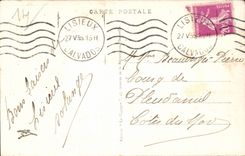 Interior Lisieux CPA of the church St Jacques