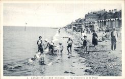 Langrune on Sea CPA Overall picture of the beach