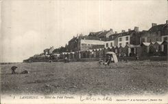 Langrune on Sea CPA the hotel of the small paradise