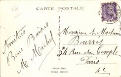 Langrune on Sea CPA the dam and the beach