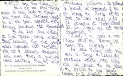 Villefranche de Rouergue CPSM Collegial Notre Dame Bell-tower