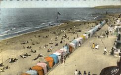 CPA Houlgate the beach as the crow flies