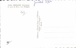 CPSM Houlgate the port the Divine ones towards Houlgate