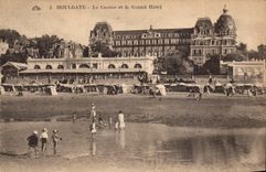 CPA Houlgate the casino and the large hotel