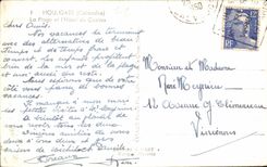 CPSM Houlgate the beach and the hotel of the casino