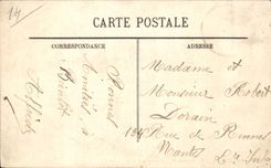 CPA Houlgate the road of Villers and sight on Houlgate (shepherd sheep)