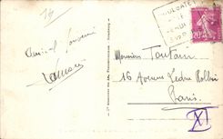 CPA Houlgate View taken of the wood of Boulogne