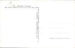 CPSM Espalion Its old houses on the Batch and its old palate