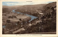 CPA Valley of the Batch taken of Capdenac Top