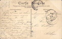 CPA Valley of Dourbie Castling Sainte Marguerite