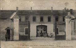 CPA Niort District of 7th Hussards Militaria