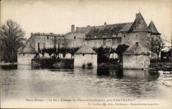 CPA Schloss von Plessis Cherchemont nahes Parthenay