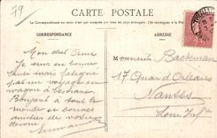 CPA Thouars View and old bridge of 13th