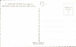 CPSM Chef knopft die alte Kirche von Javarzay (12)