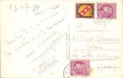 CPA Coulon Voie Wasser von Garette hat Coulon