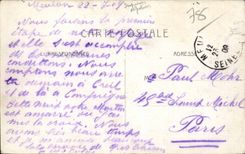 CPA Meulan Seen from of the large bridge