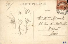 CPA Montfort Amaury the church