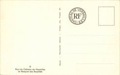 CPA Versailles Park of the castle the Thicket of Rubbles