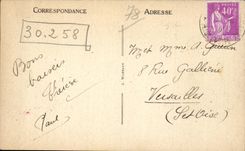 CPA Montfort Amaury Seen from of the ruins